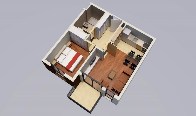 Apartment layout A