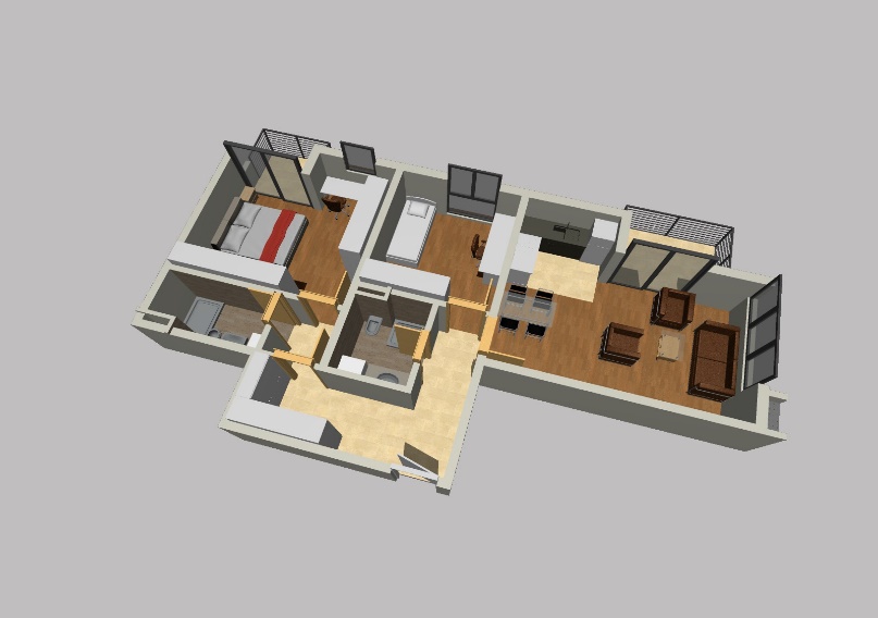 Apartment layout B