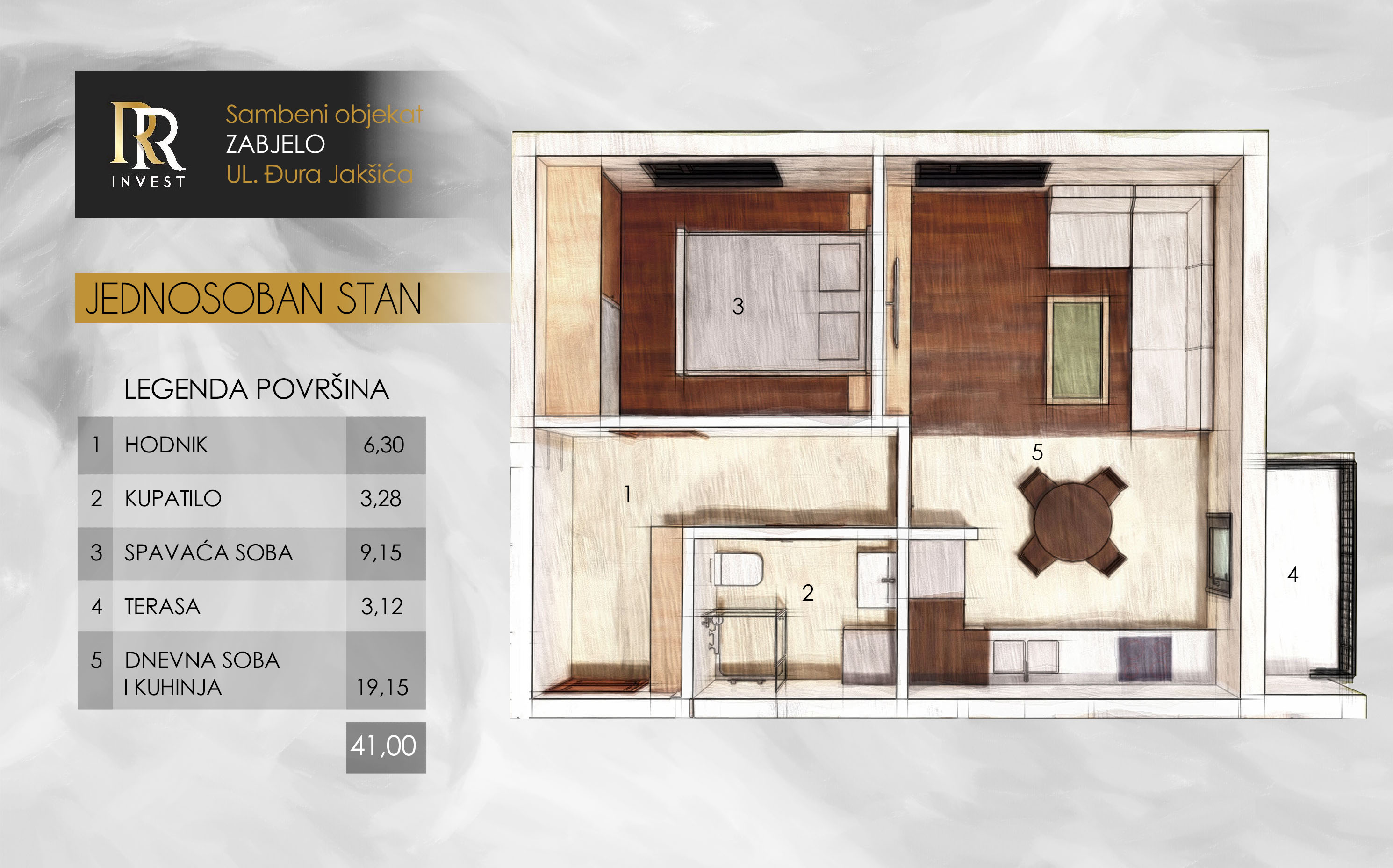 One-bedroom apartment type 2